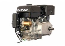 LIFAN 190FD-R, 15,0 л.с., вал 22 мм, электростартер, редуктор, сцепление, катушка освещения 18А216Вт