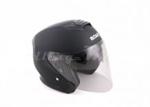 Шлем открытый со стеклом Ataki JK526 Solid с с/з очками